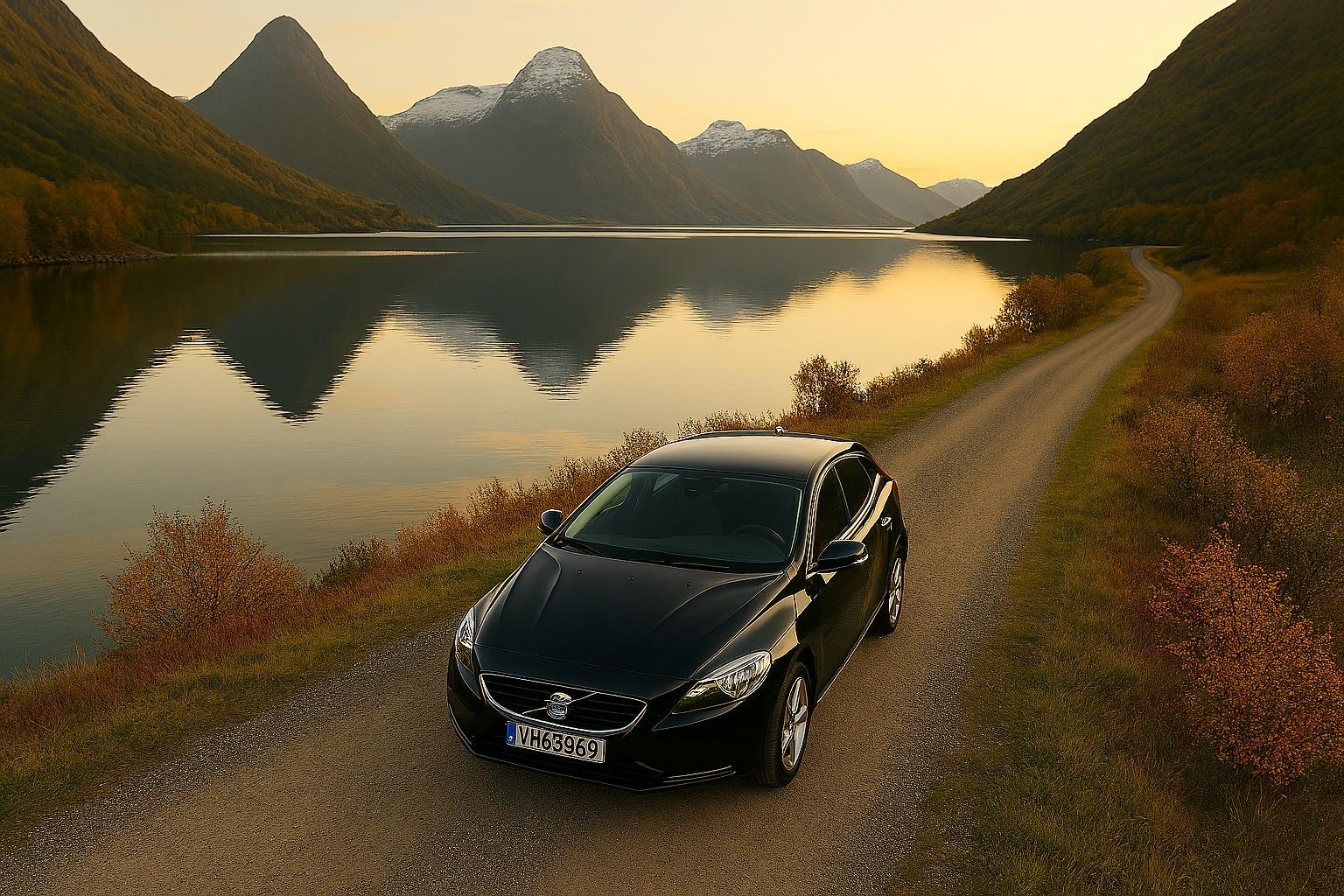 Volvo V40 ovenfra
